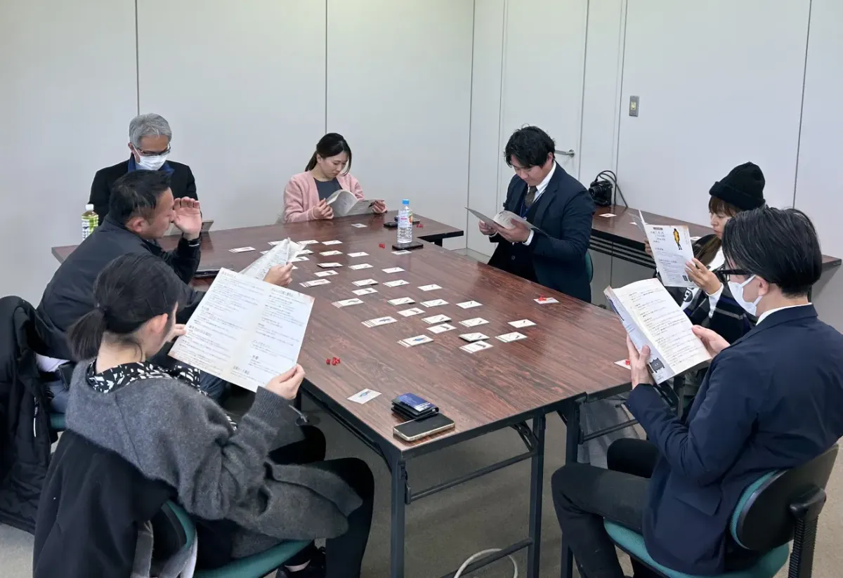 埼玉県長瀞町役場にて、周遊型マーダーミステリー体験会を開催いたしました。